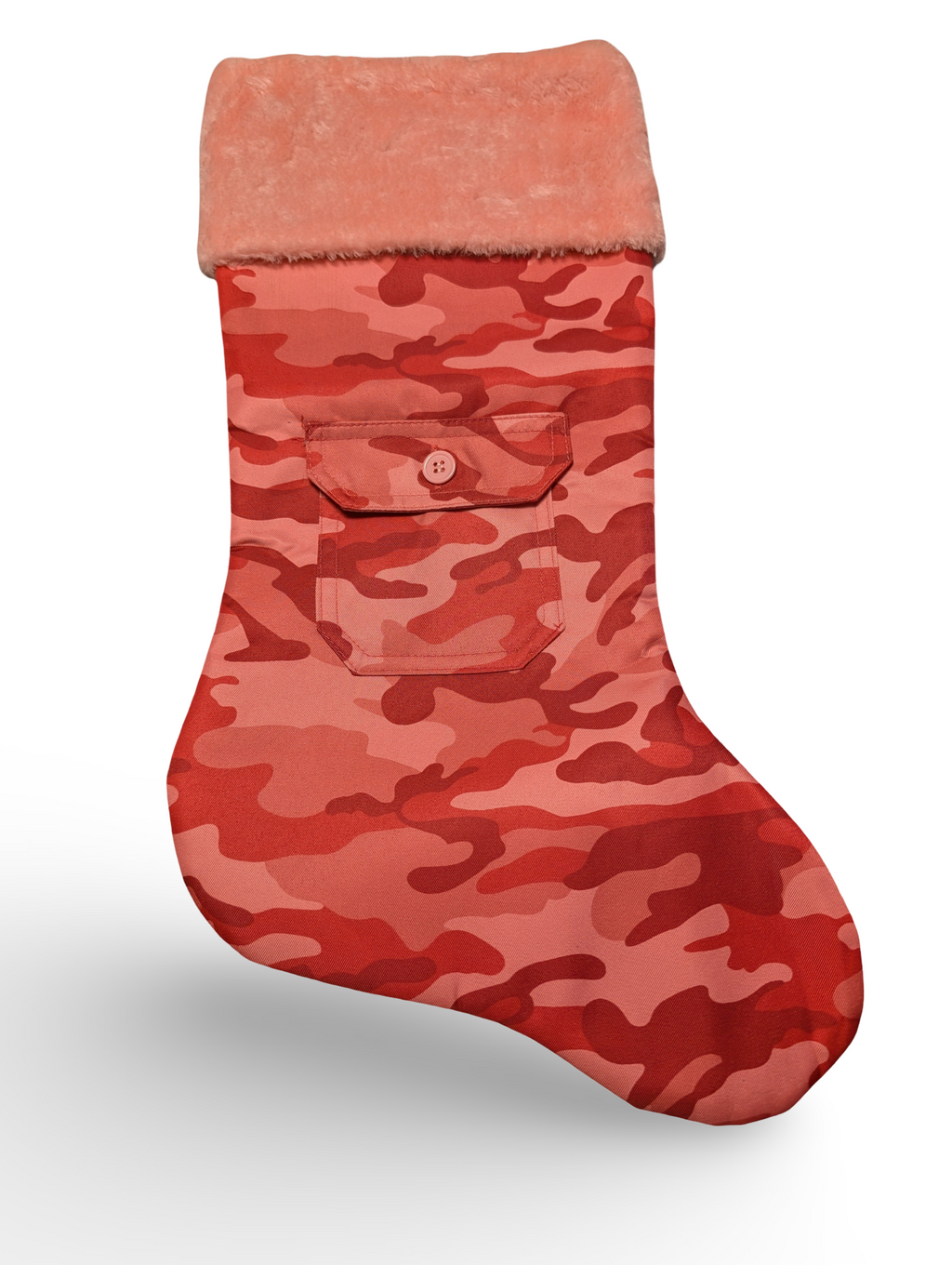 Personalized Embroidery Camo Christmas Stocking