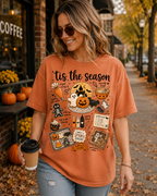 Halloween Baking Shirt Comfort Colors Tee Spooky Cookie Baker Gift Tis the Season Fall Graphic T Shirt