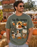 Halloween Baking Shirt Comfort Colors Tee Spooky Cookie Baker Gift Tis the Season Fall Graphic T Shirt