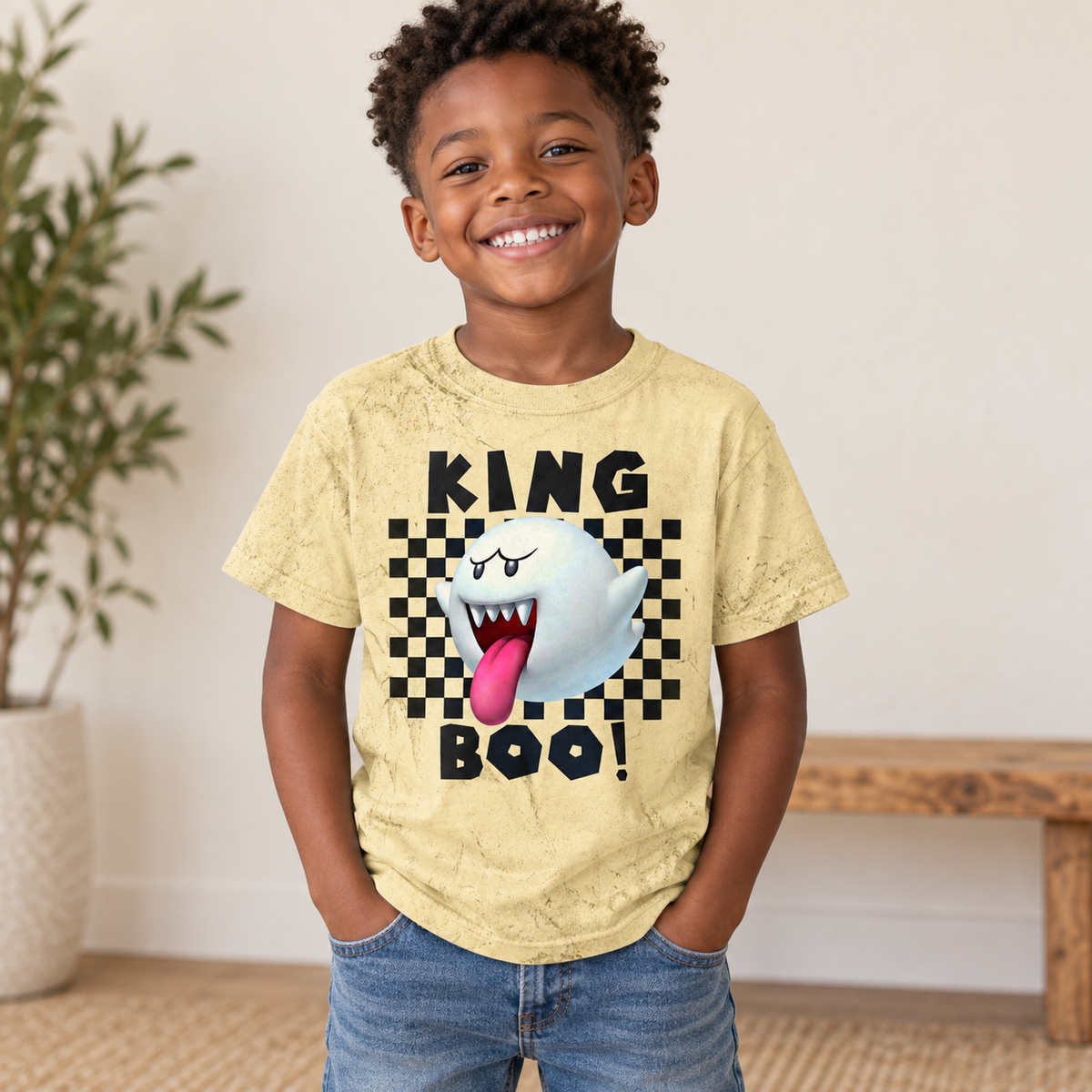 Ghost King Youth Color Blast Tee