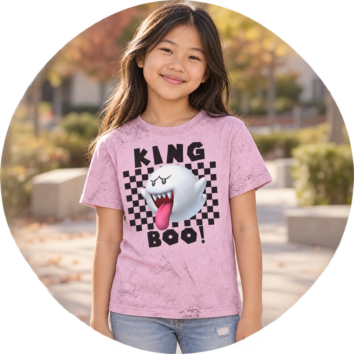 Ghost King Youth Color Blast Tee