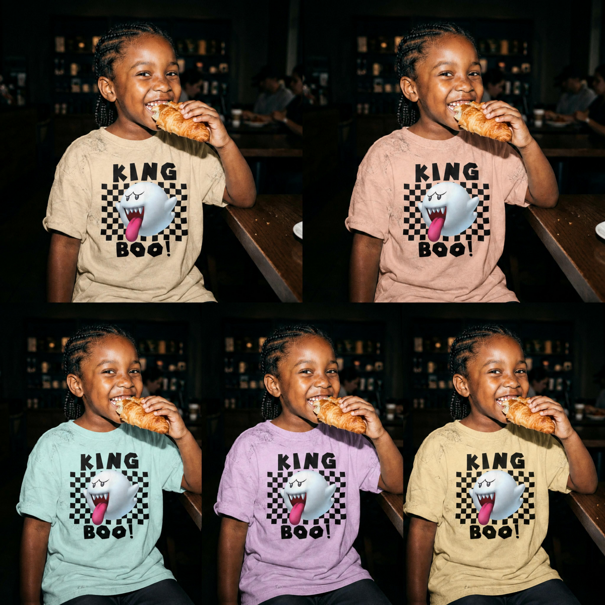 Ghost King Youth Color Blast Tee