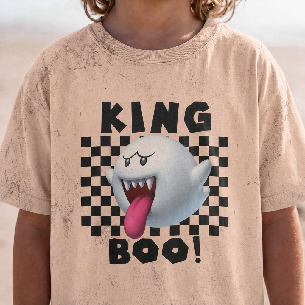 Ghost King Youth Color Blast Tee