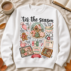 Christmas Cookie Baker Sweatshirt, Unisex Crewneck for Decorators, Three Design Options