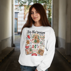 Christmas Cookie Baker Sweatshirt, Unisex Crewneck for Decorators, Three Design Options