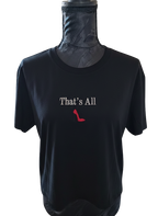 "That's All" T-Shirt Crop Top
