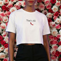 "That's All" T-Shirt Crop Top