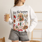 Christmas Cookie Baker Sweatshirt, Unisex Crewneck for Decorators, Three Design Options