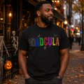Dadcula Glow-in-the-Dark Embroidered Halloween Tee