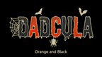 Dadcula Glow-in-the-Dark Embroidered Halloween Tee