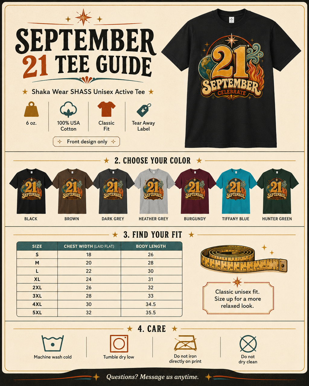 EWF September 21 Retro Graphic Tee | Vintage Soul Inspired Unisex Shirt