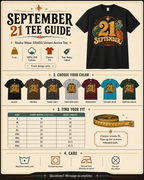 EWF September 21 Retro Graphic Tee | Vintage Soul Inspired Unisex Shirt