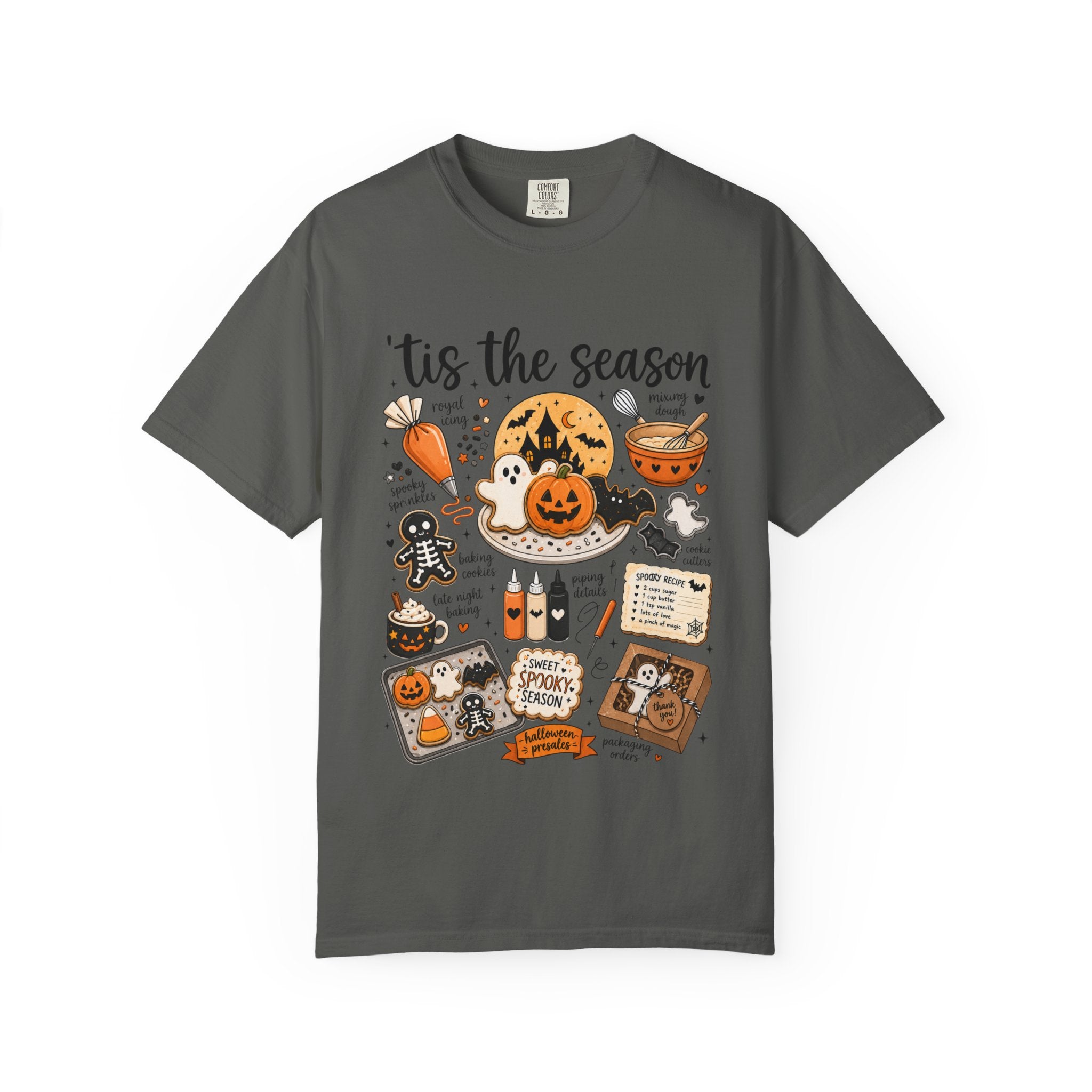 'Tis the Season Halloween Baking Tee | Comfort Colors