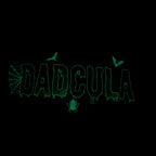 A black background with a vertically oriented green glowing outline graphic that appears to spell 'BADGUYS' with spider and bat motifs.