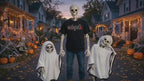 Dadcula Glow-in-the-Dark Embroidered Halloween Tee