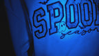 Spooky Season Glow-in-the-Dark Embroidered Appliqué Hoodie