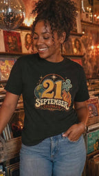 EWF September 21 Retro Graphic Tee | Vintage Soul Inspired Unisex Shirt