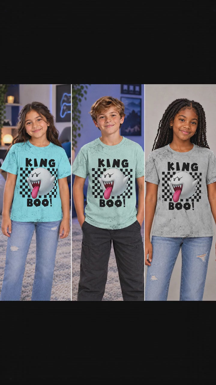Ghost King Youth Color Blast Tee